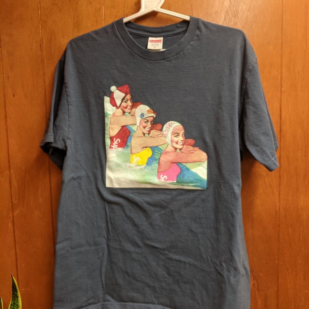 Supreme Divers Tee M Navy Blue